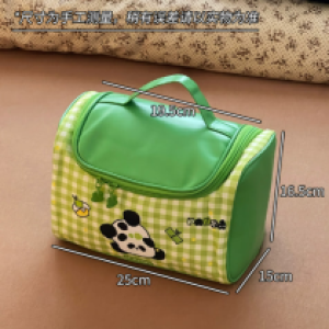 Bag women Cometic #green panda - កាបូ​បដាក់គ្រឿងសម្អាង #green panda