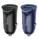 Power Car Charger QC3.0 Hoco ​Z39 Adaptor - ឆ្នាំសាកក្នុឡាន ហូកូ Z39 រុនសាក 2