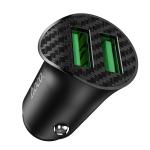 Power Car Charger QC3.0 Hoco ​Z39 Adaptor - ឆ្នាំសាកក្នុឡាន ហូកូ Z39 រុនសាក 2