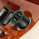 Power Car Charger QC3.0 Hoco ​Z39 Adaptor - ឆ្នាំសាកក្នុឡាន ហូកូ Z39 រុនសាក 2