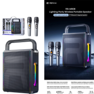 Speaker Bluetooth REMAX RB-MB08 60W - បាស់ប្ល៊ូធូសប្រើថ្ម REMAX RB-MB08 60W