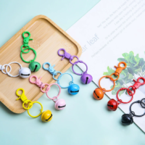 Keychain Clamp 3cm ring 22mm bell - បន្តោងសោ​ Clamp 3cm ring 22mm bell