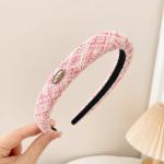 Headband D12 Pink lettered - បូរសក់ D12 Pink lettered