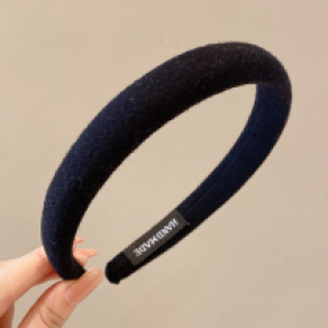 Headband D16 #Black - បូរសក់ D16 #Black