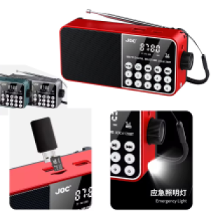 Speaker Radio Bluetooth JOC 6128BT - បាស់ប្ល៊ូធូស វទ្យុ JOC 6128BT