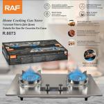 Gas stove big RAF R.8073 - ចង្ក្រានហ្គាសប្រើធុង ក្បាល2 ​RAF R.8073