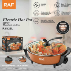 Electric hot pot RAF R.5429L 10.L - ឆ្នាំងស៊ុបអគ្គិសនីចំណុះ RAF R.5429L 10.L