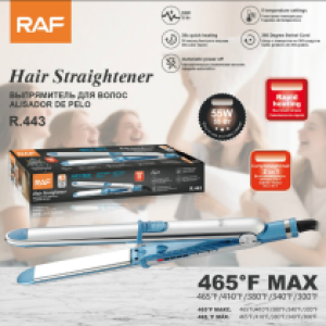 hair straigtener RAF R.443 - ម៉ាស៊ីនគៀបសក់ត្រង់ RAF R.443