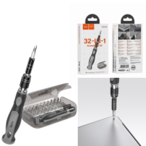 Screwdriver hoco UT10 set 32in1 - តួនឺវីសឈុត hoco UT10 32-in-1
