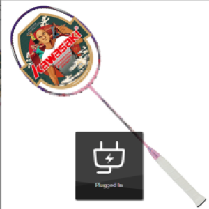 Racket Badminton Kawasaki g6 green air 32 pound - រ៉ាកែតវាយសី Kawasaki g6 green air 32 pound