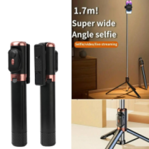 Selfie Stick Tripod Auto POP-UP JC-33 - ជើងត្រៃផត ដងថត POP-UP JC-33