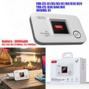 Router Modem 4G LTE XO TX04 3000mAh - ឧបករណ៍ wifi 4G LTE ចល័ត XO TX04 3000mAh