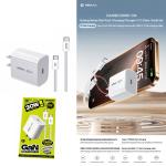 Power Charger Remax CA09 PD/QC 30W Set (C to C) - ឆ្នាំងសាក ខ្វីកឆាច Remax CA09 PD/QC 30W ឈុត(TypeC to TypeC)