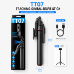 Selfie Stick Tripod Auto Face Tracking TT07 1.8m - ជើងត្រៃផត ដងថត រេតាមមុខ TT07 1.8m