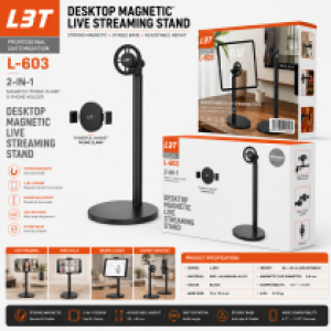 Holder desk stand live Magnetic L503 - ជើងទំរទូរសព្ទ័លើតុ ម៉ាញេទិក L503
