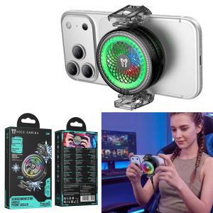 Fan Phone Cooler AI hoco GA6 - កង្ហារត្រជាក់សំរាប់ទូរសព្ទ័ hoco GA6