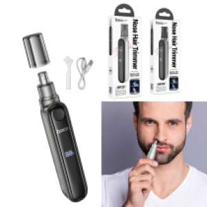 Hair Nose Trimmer hoco HP33 Rechargable - ឧបករណ៍កាត់រោមច្រមុះ Hoco HP33 (អាចសាកថ្មបាន)