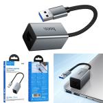 Converter Adapter USB to RJ45 100Mbs hoco UA48 - ដុំបំបែក ហូកូ UA48(USB to RJ45 100Mbs)