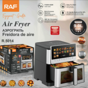 Air fryer 9.0L 1700W RAF R.5014 - ម៉ាស៊ីនបំពងស្ងួត 9.0L 1700W RAF R.5014