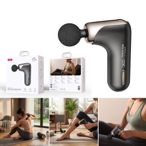 Massager Muscle Gun Rechargeable XO FG16 - ម៉ាស្សាសាច់ដុំ រៀងកាំភ្លើង សាកថ្ម XO FG16