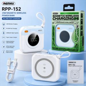 Power Bank Remax RPP-152 (PD/QC) 3C 10000mAh - ថ្មជំនួយ Remax RPP-152 20W+22.5W CCC 10000មីលីអំពែ