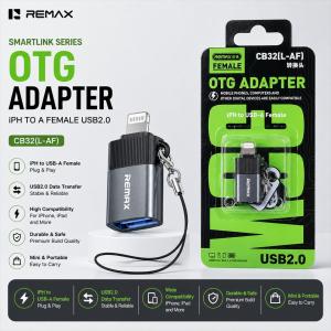 Converter (I to USB 2.0) Remax CB32(L-AF) - ឌុយបំឡែង iPhone to USB2.0 Remax CB32(L-AF)