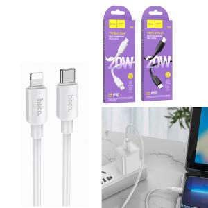 Cable Charger (C to I) PD20W hoco X96 (1m) - ខ្សែសាក hoco X96 Hyper PD សម្រាប់ iPhone (1m)