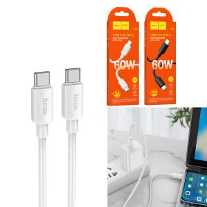 Cable Charger (C to C) 60W hoco X96 (1m) - ខ្សែសាក ល្បឿនលឿន hoco X96 60W Type-C ទៅ Type-C (1m)