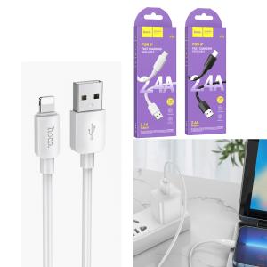 Cable Charger iPhone hoco X96 (1m) - ខ្សែសាក hoco X96 សម្រាប់ iPhone (1m)