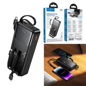 Power Bank 20000mAh (22.5W+PD20W) hoco J156A set 3in1 - ថ្មជំនួយ hoco J156A Fast 22.5W+PD20W 20000មីលីអំពែ ឈុតក្បាល់ 3