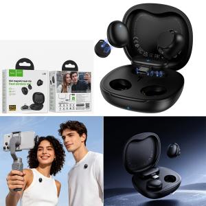 Microphone LIVE Wireless TypeC hoco L28 - ក្បាលមេក្រូអត់ខ្សែ Type-C hoco L28