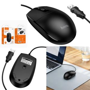 Mouse Wired hoco GM50 - ម៉ៅខ្សែរ hoco GM50