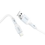 Cable Charger hoco X65 iPhone - ខ្សែសាកជ័រទន់ ហូកូ X65 អាយហ្វូន