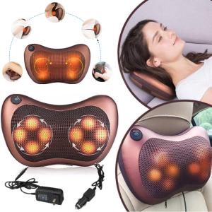 Massager neck pillow 4 balls - ម៉ាស្សាករ ឃ្លី 4 គ្រាប់