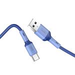 Cable Charger hoco X65 Type-C - ខ្សែសាកជ័រទន់ ហូកូ X65 Type C