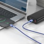 Cable Charger hoco X65 Micro - ខ្សែសាកក្រណាត់ ហូកូ X65 Micro