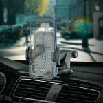Holder Car Hoco CA76 one-touch center - ជើងចាប់ទូរសព្ទ័ ជាប់កញ្ចក់ឡាន ហូកូ​ CA76