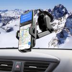 Holder Car Hoco CA76 one-touch center - ជើងចាប់ទូរសព្ទ័ ជាប់កញ្ចក់ឡាន ហូកូ​ CA76