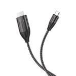 Cable adapter hoco UA16 Type-C to HDMI HD - ខ្សែបញ្ចូនរូបភាព ពីទូរសព្ទ័ទៅទូរទស្សន៍ ថាយស៊ី