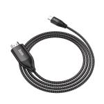 Cable adapter hoco UA16 Type-C to HDMI HD - ខ្សែបញ្ចូនរូបភាព ពីទូរសព្ទ័ទៅទូរទស្សន៍ ថាយស៊ី