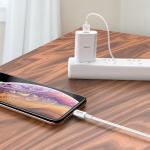 Cable Charger hoco X64 Lightweight iPhone - ខ្សែសាកជ័រទន់ ហូកូ X64 Lightweight អាយហ្វូន