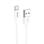 Cable Charger hoco X64 Lightweight Micro - ខ្សែសាកជ័រទន់ ហូកូ X64 Lightweight Micro