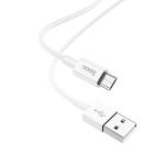 Cable Charger hoco X64 Lightweight Micro - ខ្សែសាកជ័រទន់ ហូកូ X64 Lightweight Micro