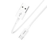 Cable Charger hoco X64 Lightweight Micro - ខ្សែសាកជ័រទន់ ហូកូ X64 Lightweight Micro