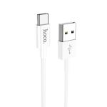 Cable Charger hoco X64 Lightweight Type-C - ខ្សែសាកជ័រទន់ ហូកូ X64 Lightweight Type C