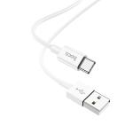 Cable Charger hoco X64 Lightweight Type-C - ខ្សែសាកជ័រទន់ ហូកូ X64 Lightweight Type C