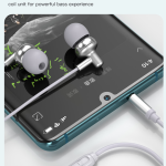 Earphone Wire 3.5mm XO EP35 Metal music - កាសខ្សែ XO EP35 លោហះ ឌុយមូល
