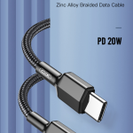 Cable Charger XO NB183A 20W(Type-C to iPhone) - ខ្សែសាកក្រណាត់ XO NB183A 20W(Type C to iPhone)