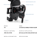 Holder bicycle-motorcycle XO C51 - ជើងចាប់ទូរសព្ទ័ជាប់ដៃកង់ម៉ូតូ XO C51