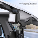 Holder Car Clip on Rearview mirror XO C70  - ជើងចាប់ទូរសព្ទ័ គាបកញ្ចក់មើលក្រោយឡាន XO C70